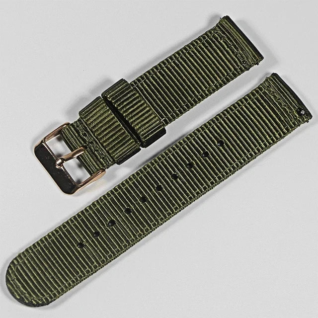 Nylon strap 18mm 20mm strap 22mm strap quick release design suitable for smart watches