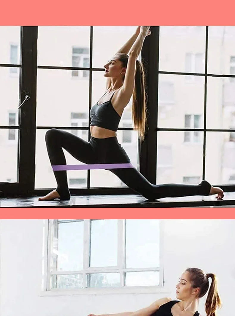 Yoga Resistance Band Women Gym Yoga Fitness Exercises Bandas Elasticas Para Fitness Lift The Hips Tension Band Extension