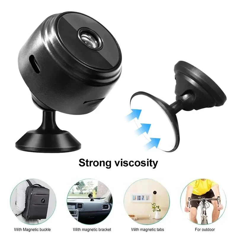 Smart Home Safety Wireless Security A9 HD Wifi Monitor Surveillance Cameras with Sensor Camcorder Web Video for Remote Access
