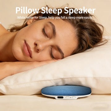Bluetooth 6.0 Under-Pillow Speaker for Sleep Timer White Noise Sleep Aid Mini Portable Music Box Sleep Speaker