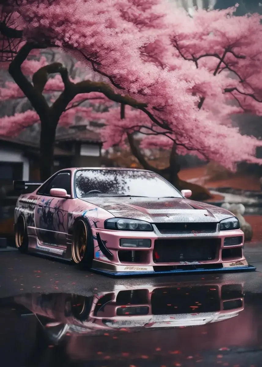 Car Wall Art Picture GTR Vehicle Modern Canvas Painting Poster and Prints for Living Room Bedroom