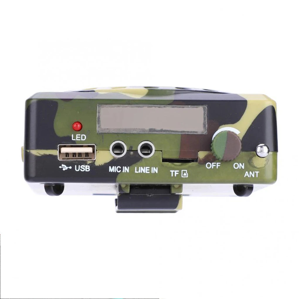 Rechargeable Remote Control Amplifier Professional Small Sound Amplifiers Bait Call Speaker Hunting Tool Sound Amplifier