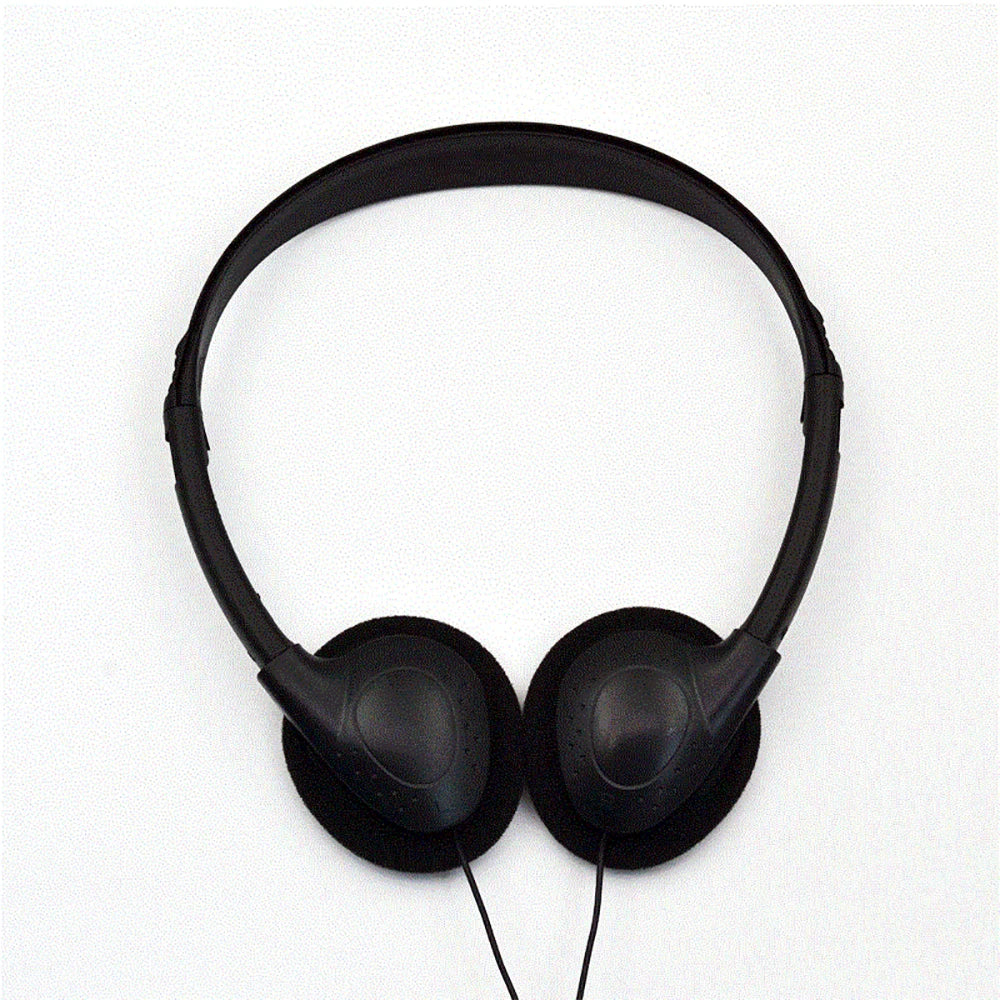 3.5mm Universal Wired Computer Headphone Gaming Headset Noise Canceling Sports MP3 Earphone Wired Stereo Headset No Microphone