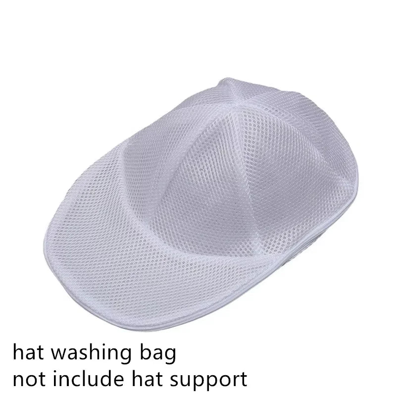 Baseball cap washing bag anti deformation washing machine hat convenient washing bag machine washing mesh bag