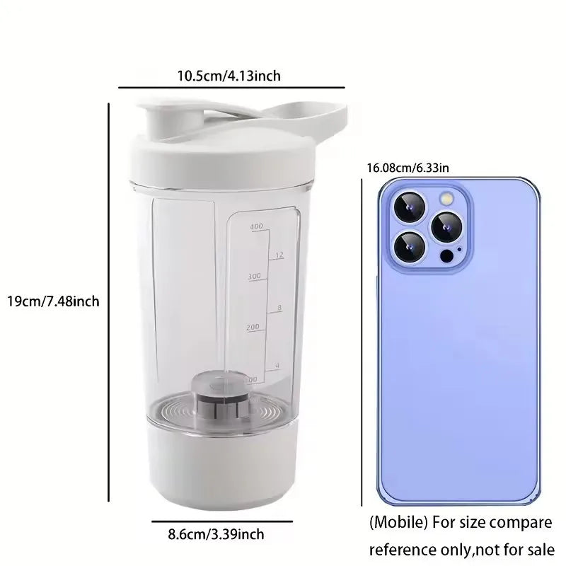Electric Blender Cup Portable Blender Cup Milk Powder Protein Powder Blender Automatic Shaker Cup Home Travel Outdoor Sports Gym