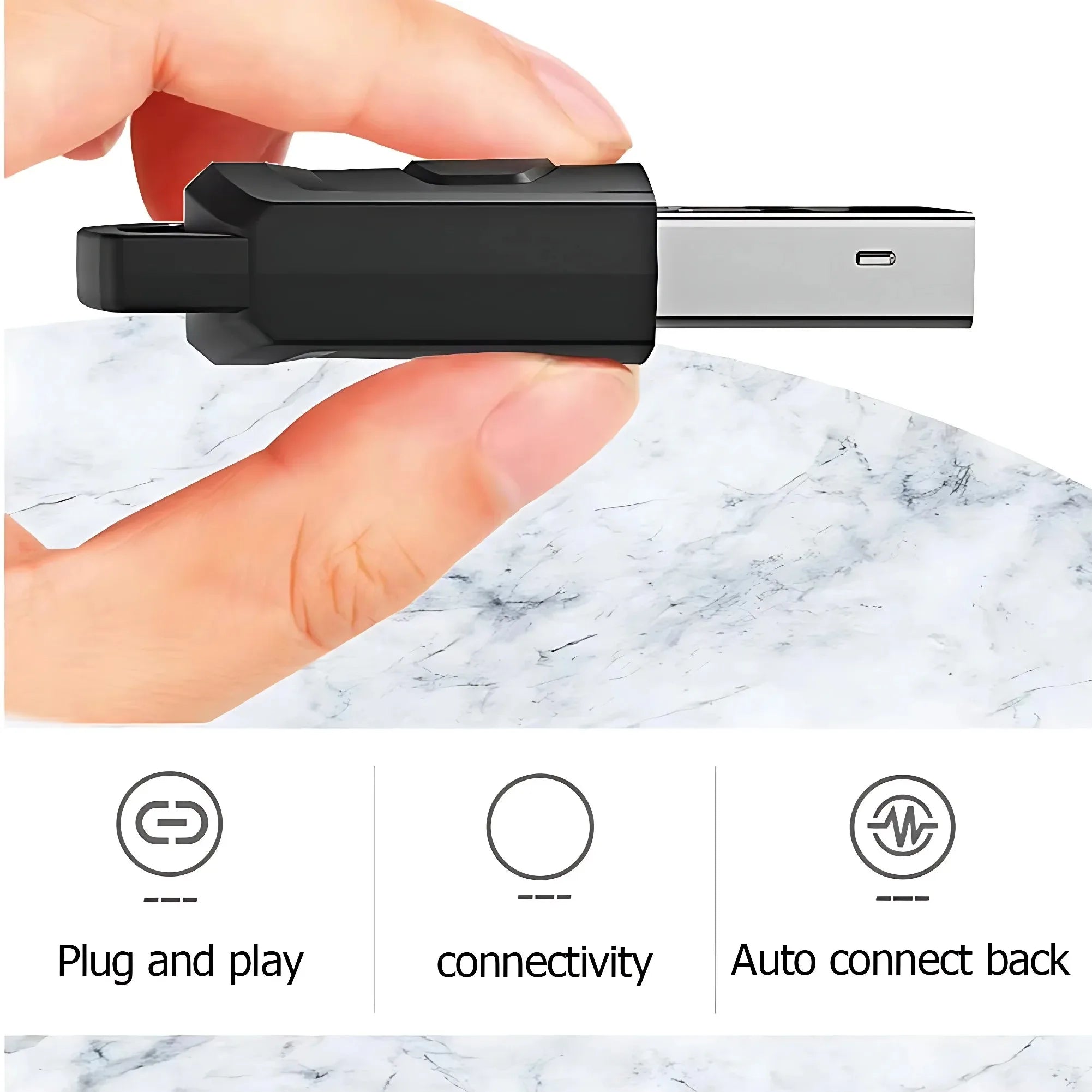 Wireless Game Audio Headphone Adapter Adapter for PS5 PS4 Game Console PC Headset Bluetooth 5.0 Audio Transmitter