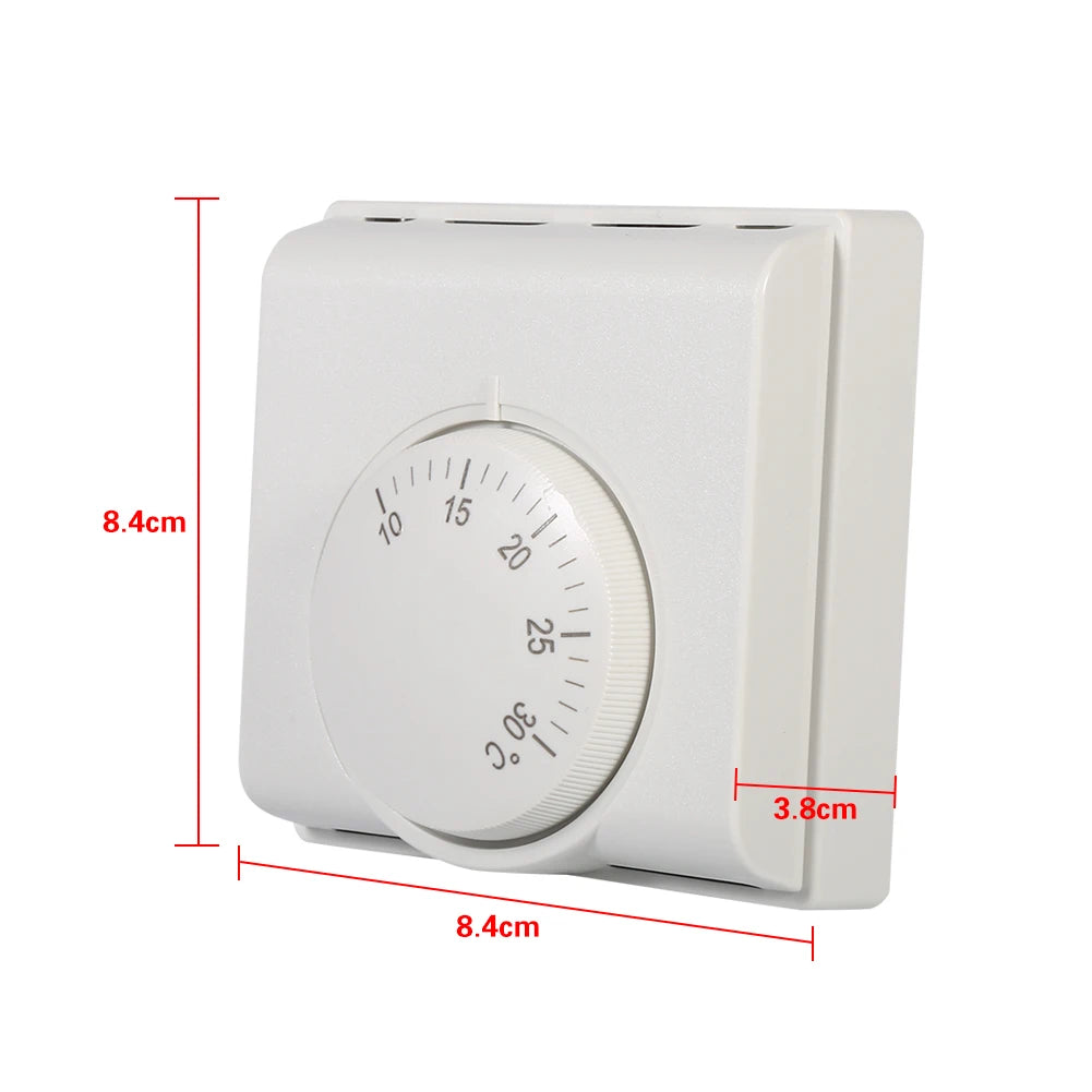 220V Room Mechanical Temperature Controller Adjustable Thermostat Switch For Central Air Conditioning New Household Accessories