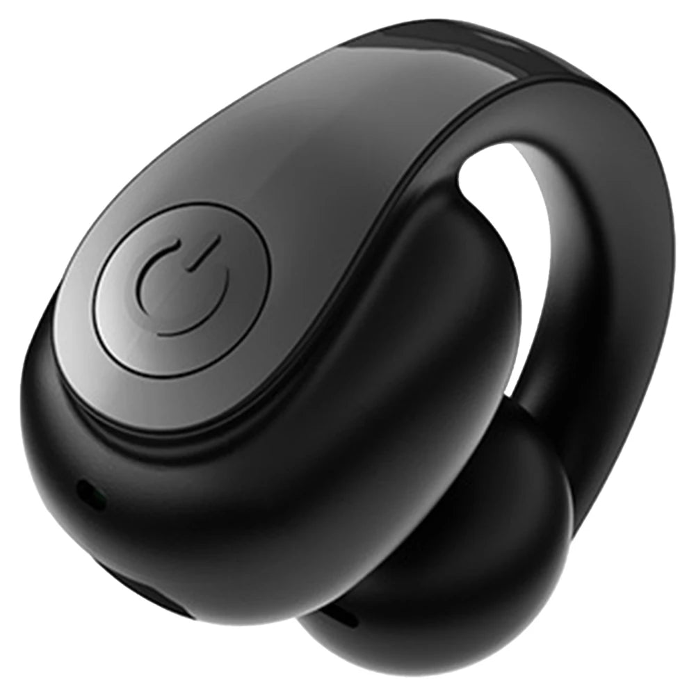 Wireless Ear Clip On Earphone Bluetooth-Compatible 5.4 EarBuds Noise Canceling HiFi Stereo Headset Waterproof Clip On Headphone