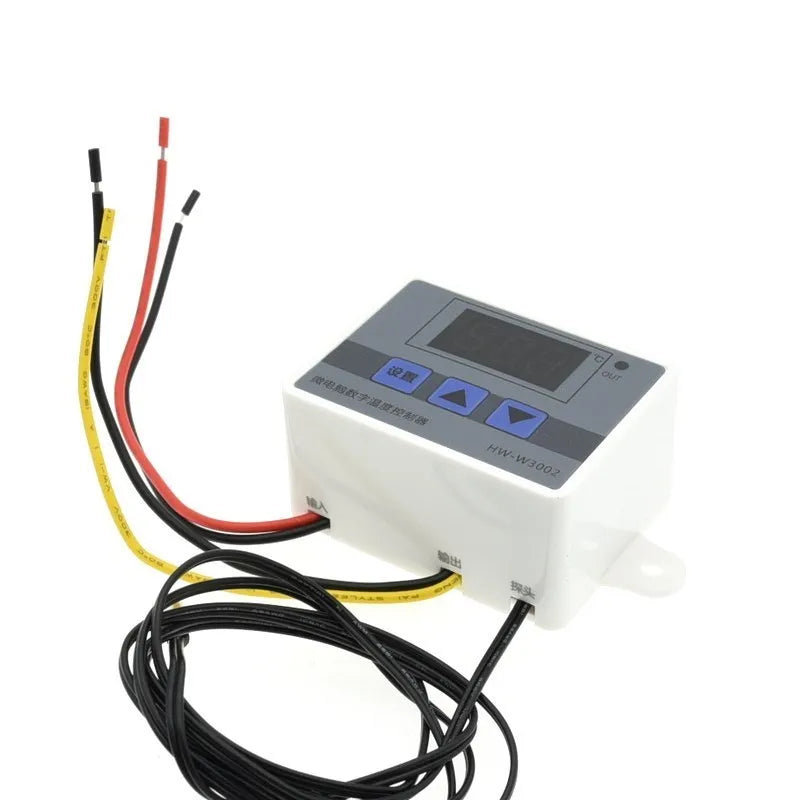 24V/220V W3002 Digital Temperature-Controller Microcomputer Thermostat Thermoregulator Heat Cool Temp Thermostat Control Switch