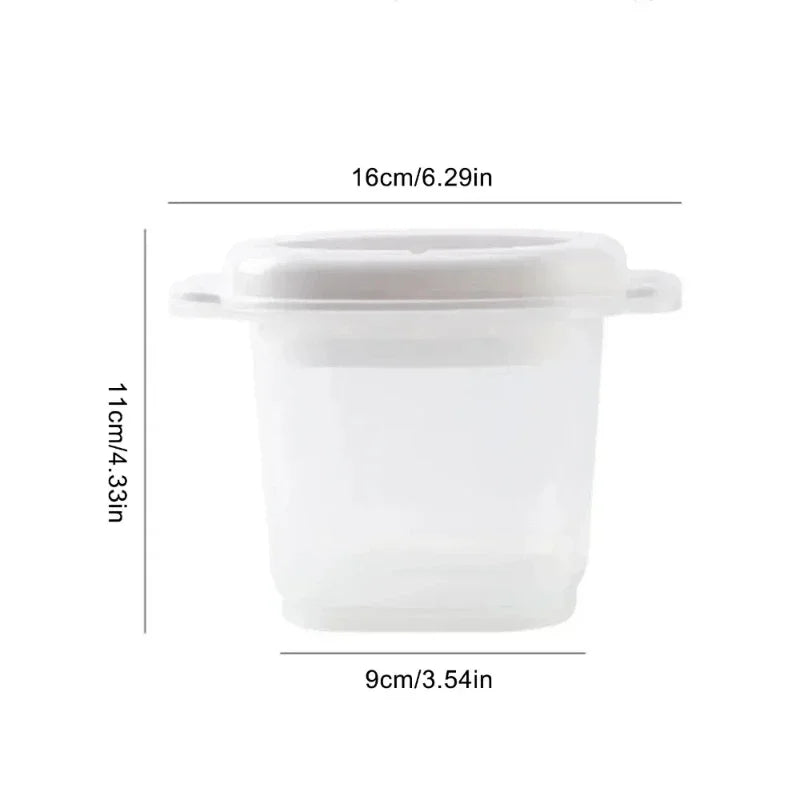 Food gradePP microwave rice cooker multifunctional rice washing and draining quick cooking lunch box suitable for office workers