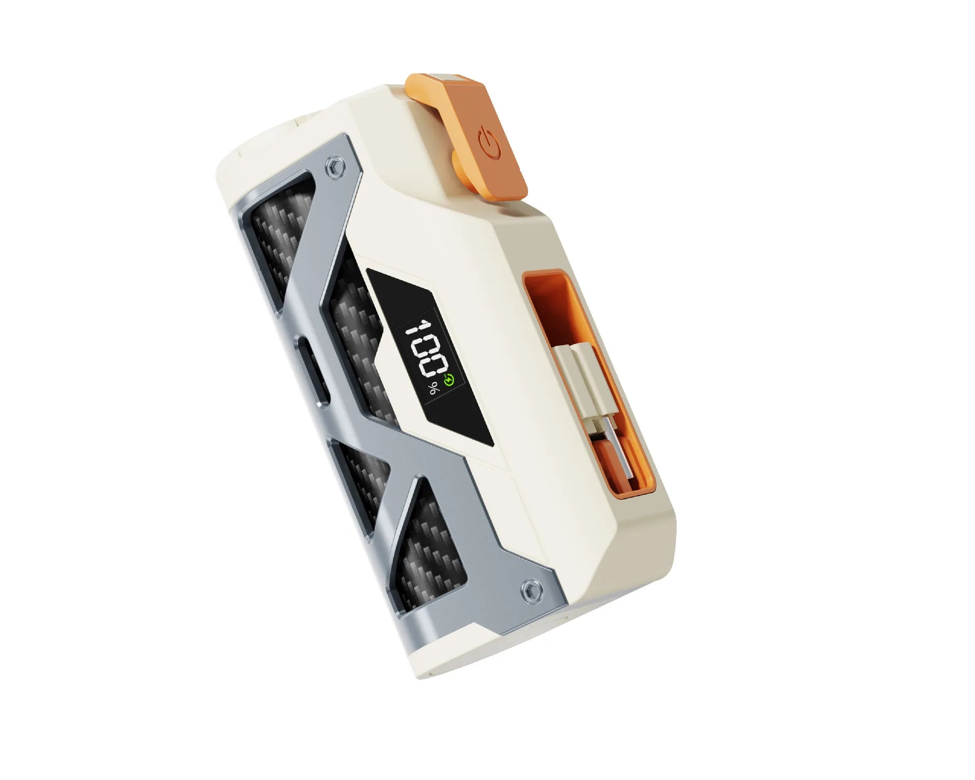 Mobile Power Bank Mecha Capsule Power Bank 5000 Mah Mini Compact Fast Charging Tail Plug Gift