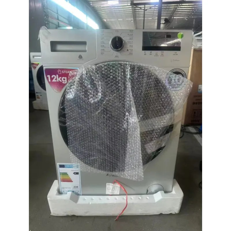High Quality Fully Automatic Smart Washing Machine 12KG Front-Load Electric Source