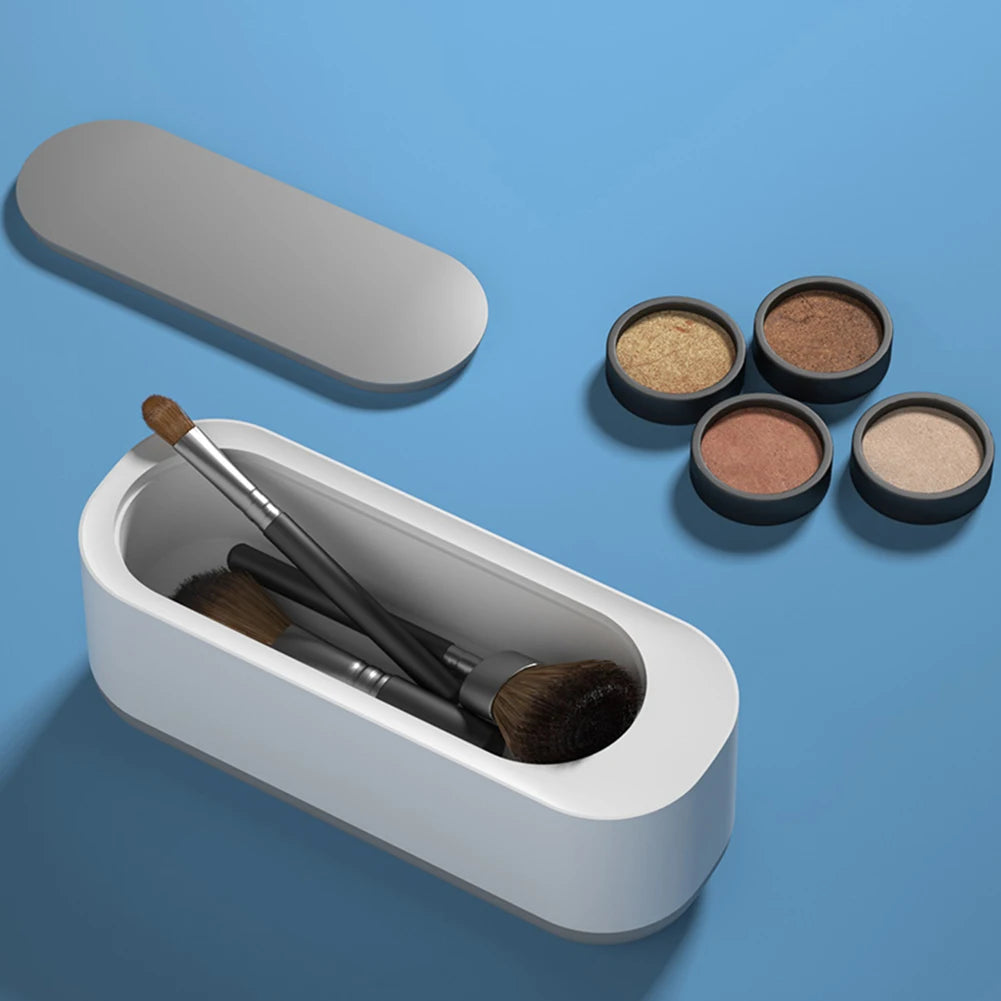 Ultrasonic Cleaning Machine Jewelry Eyeglasses Watches Cleaner USB Rechargeable Cleaning for Pacifier Makeup Tool Eyeglasses