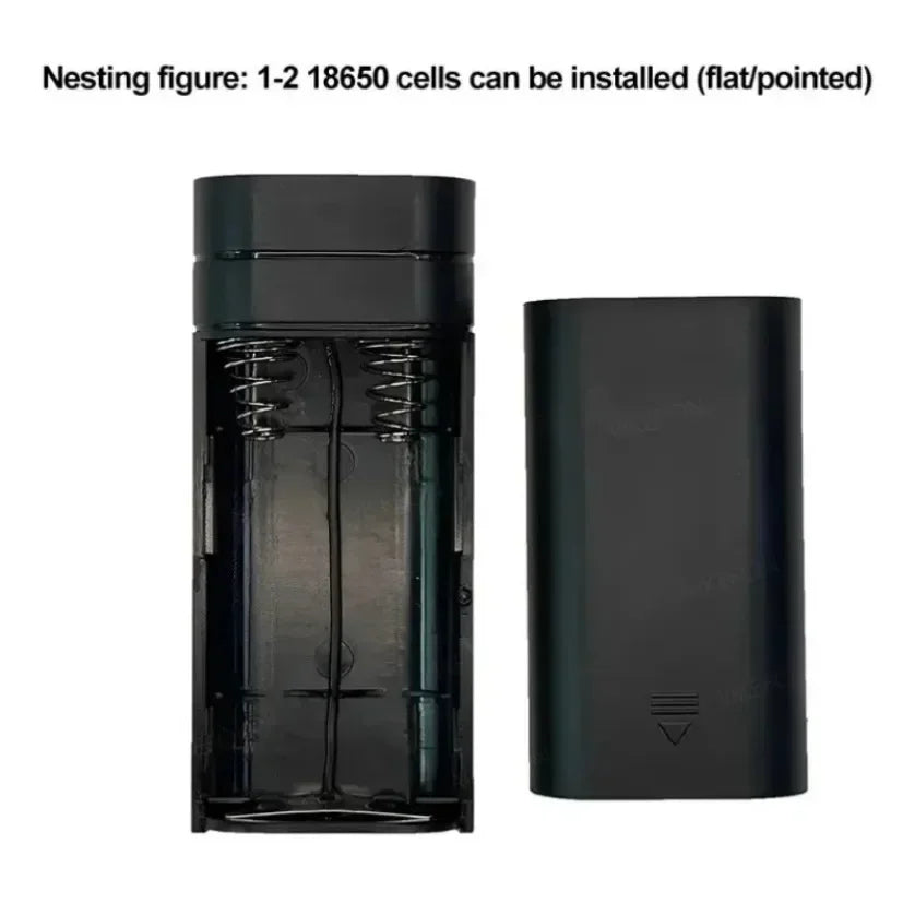 DIY Not Including Batteries Power Bank Box 5V 2A 6000mAh 2X 18650 USB Type-C Battery Charger Case For Phone Electronic Charging
