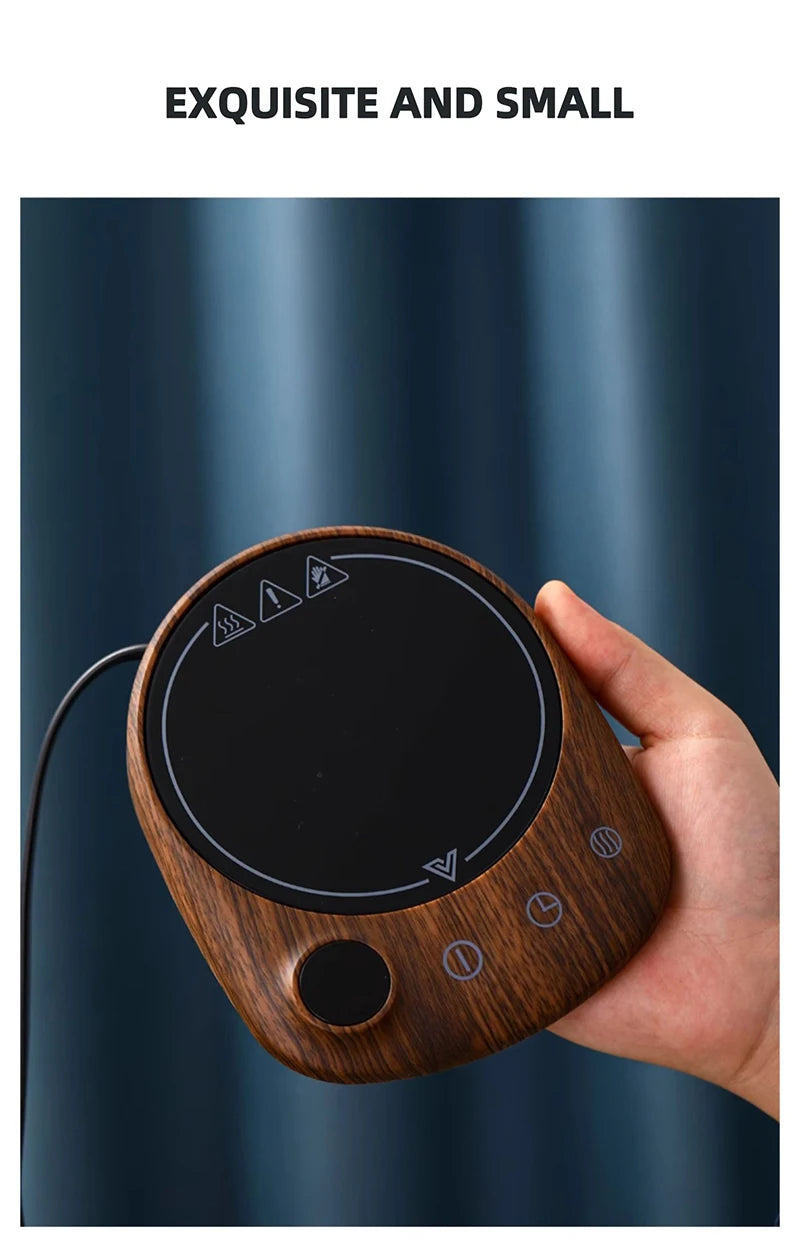 100°C Cup Heater Coffee Mug Warmer Hot Tea Makers Warmer Coaster 5 Gear Temperature Cup Heaters Coffee Milk Tea Heating Pad 220V