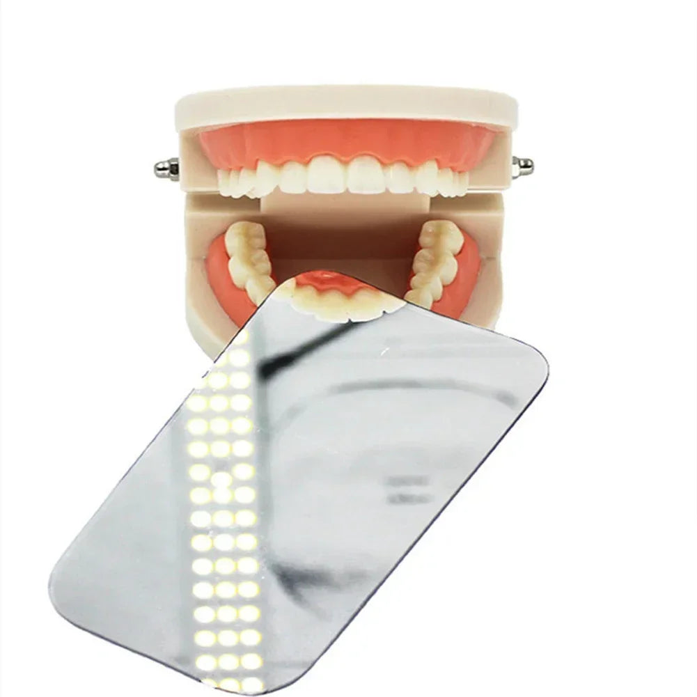 5 PCS Dental Orthodontic Mirror Double-Sided Glass Photography Tools Glass Material Dentistry Reflector Intra Oral Mirror