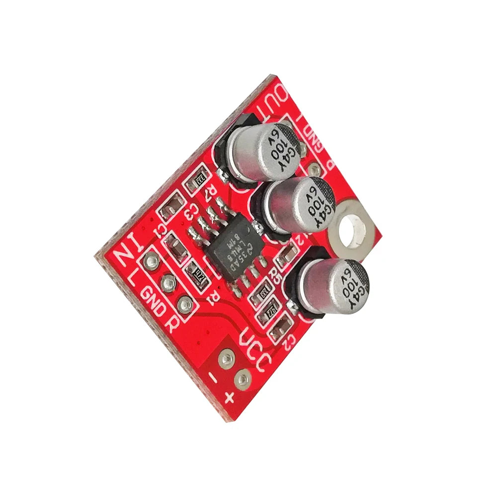 LM4881 Headphone Amplifier Board for Power Amplifier Pre-amplifier Module Mini Audio Preamplifier Amplifiers 2.7-5.5V 25*20mm
