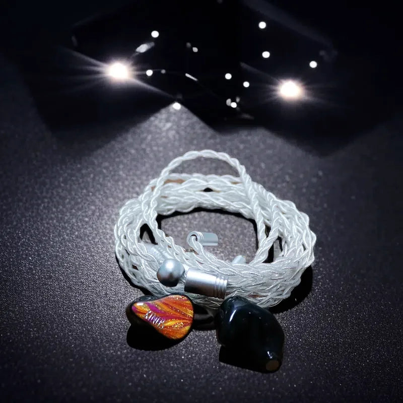 XINHS HS01 wired earphones 1DD+4BA HIFI in ear IEM high fidelity earphones