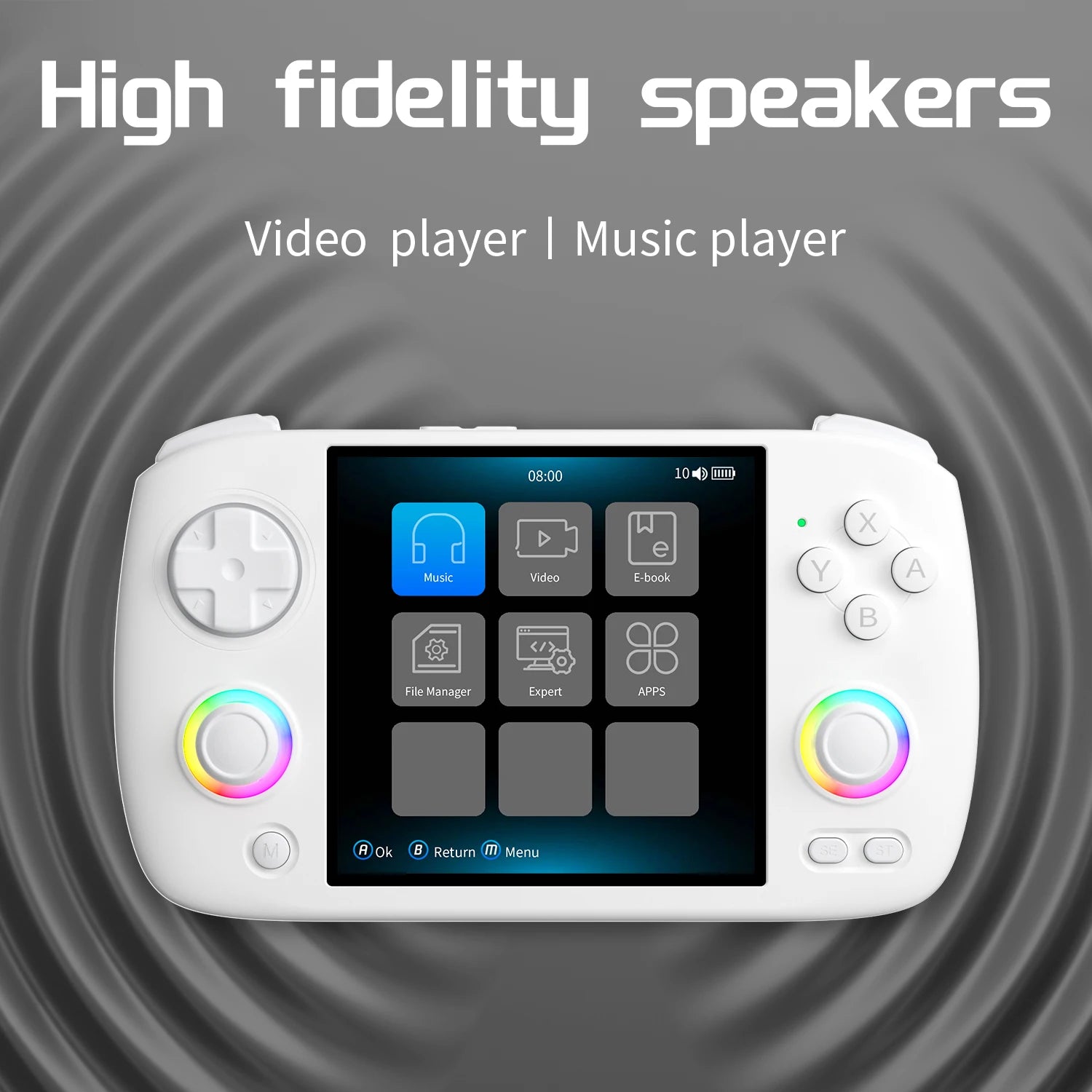 Anbernic RG CubeXX Retro Handheld Games Console Linux RGB Joystick Video Gaming Player Supports WIFI Bluetooth HD TV Connection