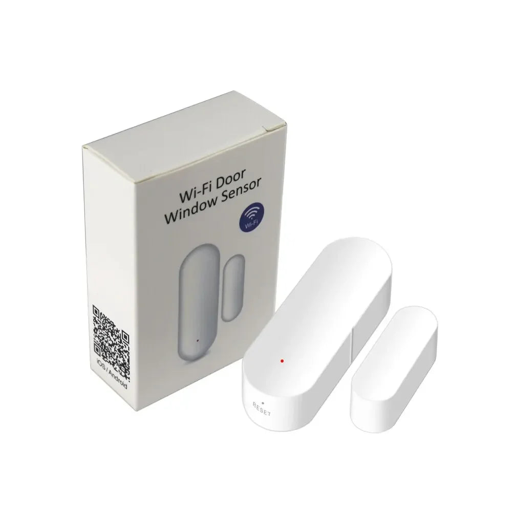 Tuya Smart WiFi Zigbee Door Sensor Smart Home Open Close Detector Smartlife App Control Notification Compatible