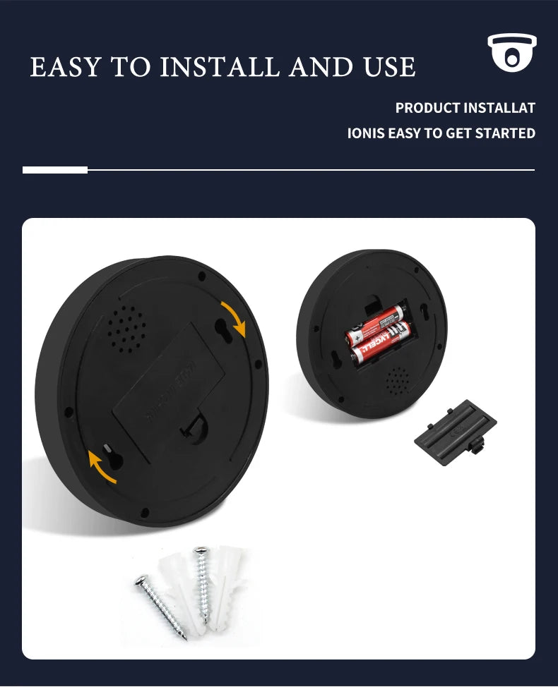 Creative Flashing Led Fake Camera Black Plastic Dome CCTV Dummy Camera Surveillance Security System Power Via AA Battery