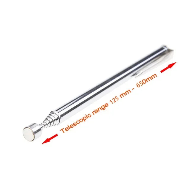 Inspection Mirror LED Light Telescoping Mirrors 360 Rotation Mechanic Tools Magnetic Mirror Telescopic Handle Repairing Tools