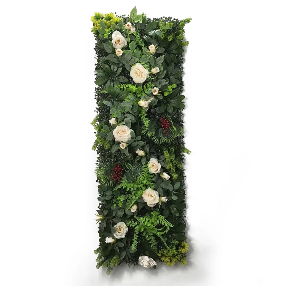 40*120CM Artificial Lawn Home Decoration Plants Wall Panels Plants Grass Branches Mixed Lawn Moss Grass