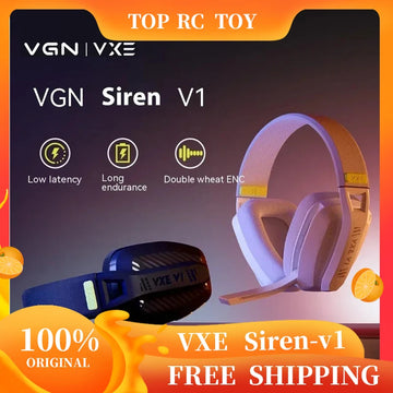 VGN VXE Siren V1 Gaming Headset Bluetooth 5.3/2.4g Dual-mode Lightweight Headphone With Microphone Computer Esports Headset Gift