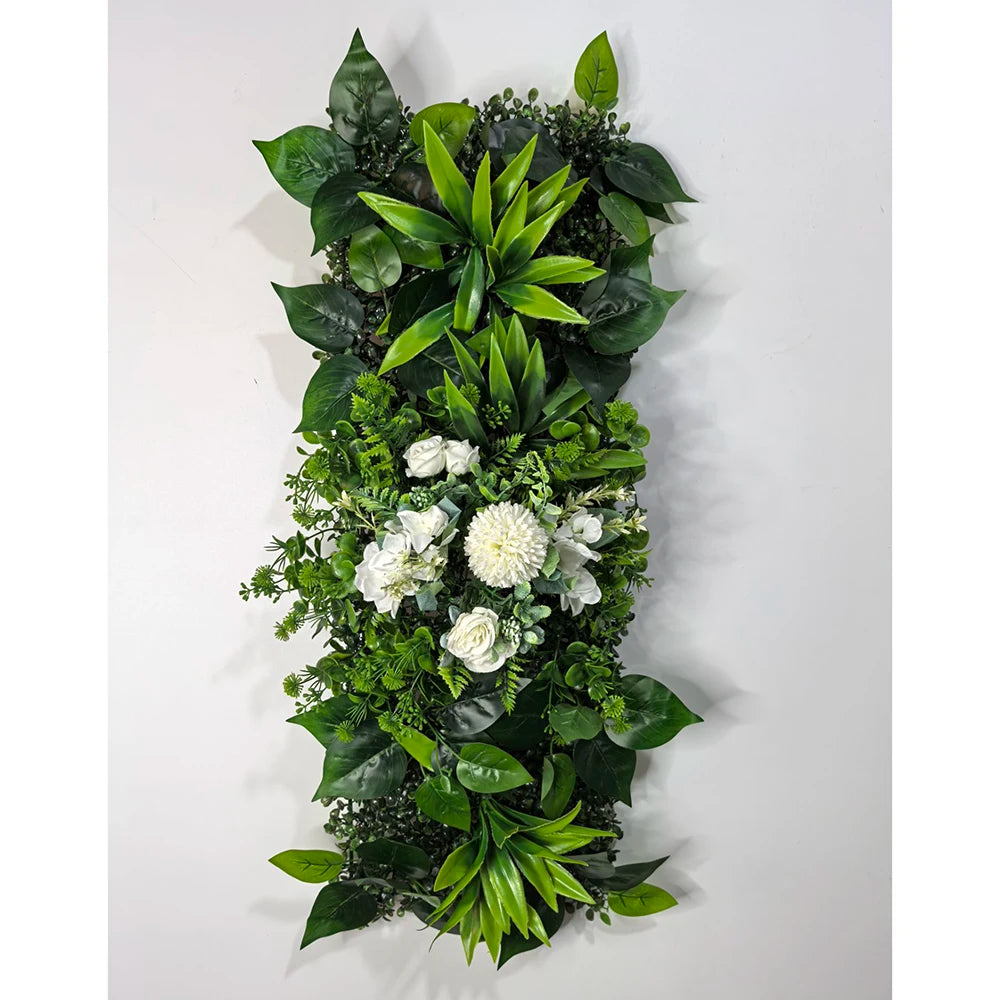 25*75CM Artificial Lawn  Plant Green Imitation Grass Plant Wall Panel Home Decoration Shingle Nail