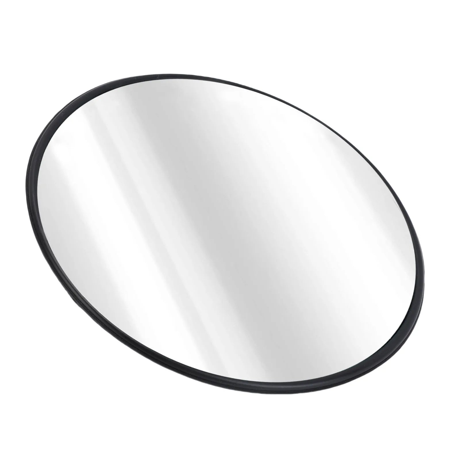 Curved Security Mirror Sturdy Backing Indoor Round Convex Mirror with Wall Mount Bracket for Garage Store Warehouse Parking Lot