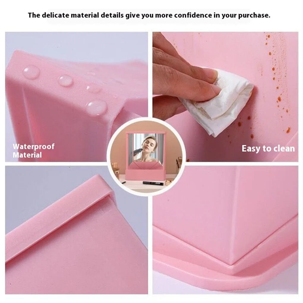 Professional True Mirror Non Reversing Mirror Clear Inverted Mirror Cosmetic Mirror For Cosmetic Makeup Vanity Table Bedroom
