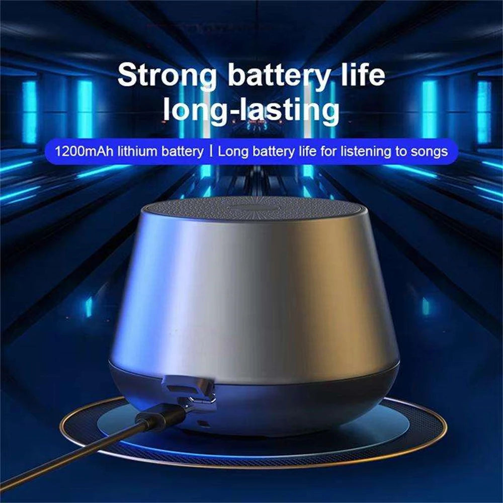 Original Mini Bluetooth 5.0 Speaker Big Audio With Deep Bass Sound Outdoor Soundbox Music Portable Camping Loudspeaker