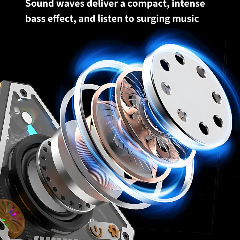 Portable TWS Bluetooth Speaker Audio Subwoofer Mini Wireless Portable Speaker HiFi Music Surrounding Sound Outdoor Loudspeaker