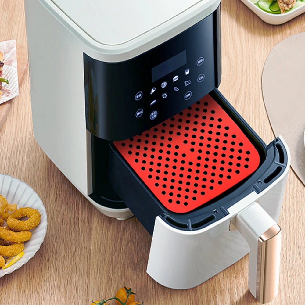 Air Fryer Silicone Mat Kitchen Accessories Non-stick Baking Mat Pastry Tools Accessories Bakeware Oil Mats Cake Grilled Saucer