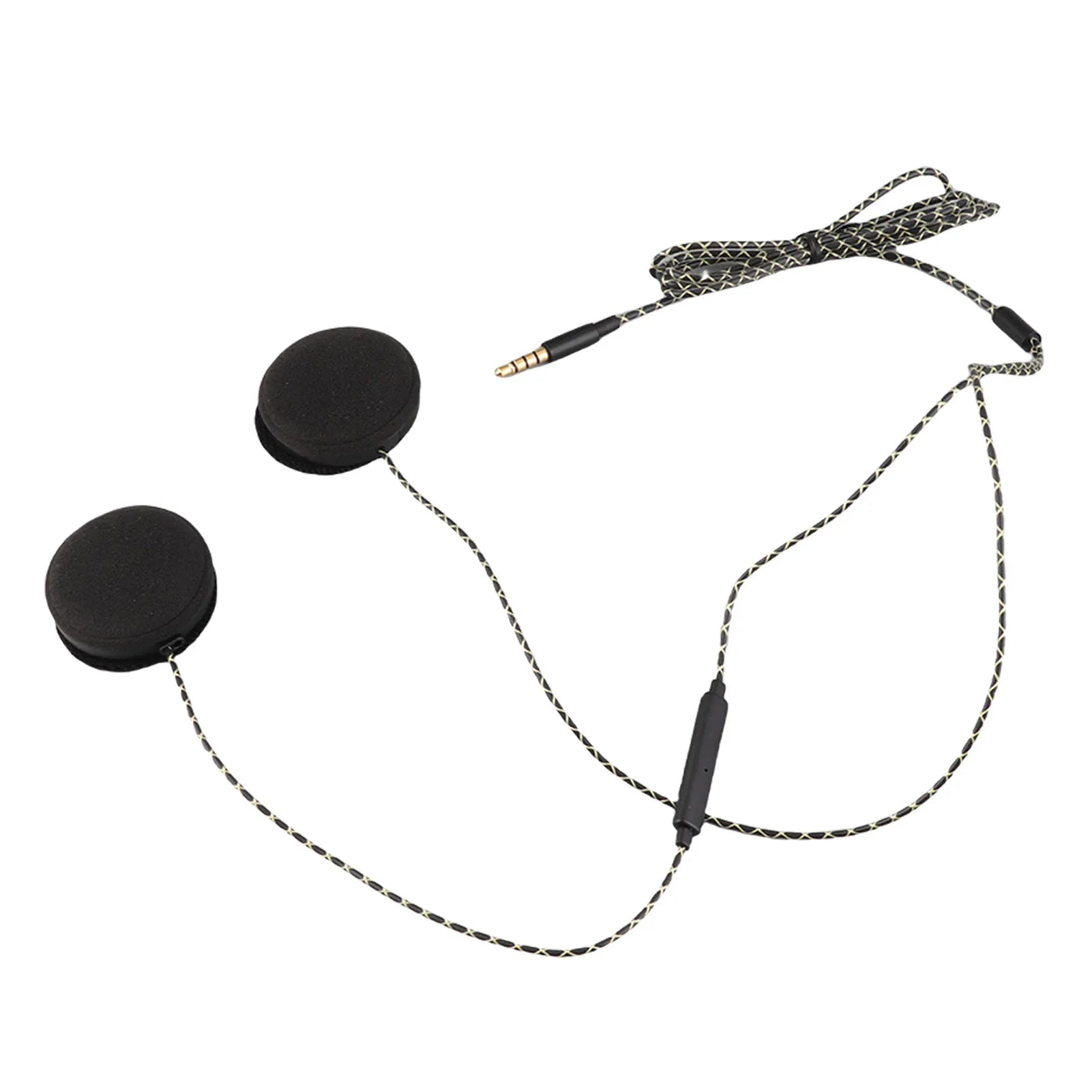 1Pcs Motorcycle Helmet Headset Headphone Speakers for Ios Android MP3 computer and other 3.5 interface audio equipment