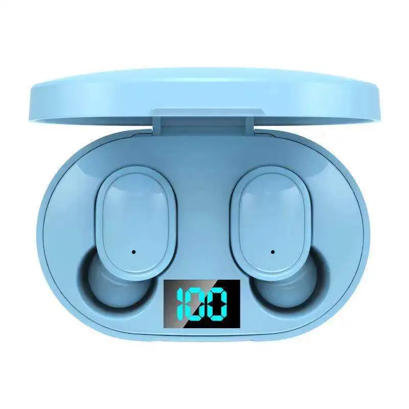 LED Digital Display Wireless Earphones Wireless Bluetooth Headset Noise Cancelling Sports Headphones Universal Bluetooth Earbuds