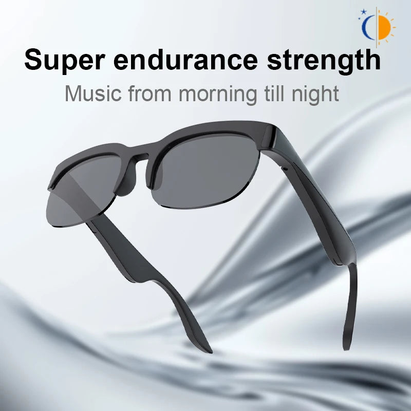 2026 New Smart Glasses Bluetooth Call Voice Assistant Music Outdoor Sport Smartglasses Men Women UV-Protection SunGlasses