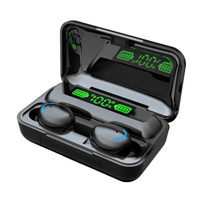 Wireless Bluetooth Earphones TWS Headphones LED Digital Display Binaural Headset Waterproof HD Calling Noise Reduction Headphone