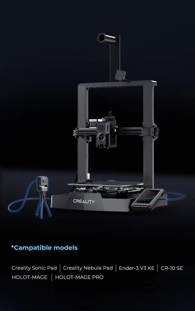 Creality Nebula Camera High-definition USB Camera with Time-lapse Filming Night Vision Function for Ender 3 V3 KE/Halot Mage Pro