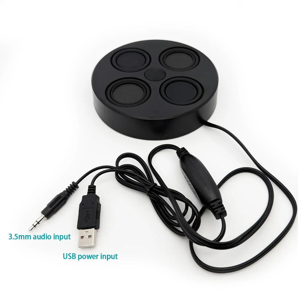 USB speakers for PC 4.9“ ultrathin 26mm Magnetic Stereo surround sound 6Ohm 6Wx2 for laptop