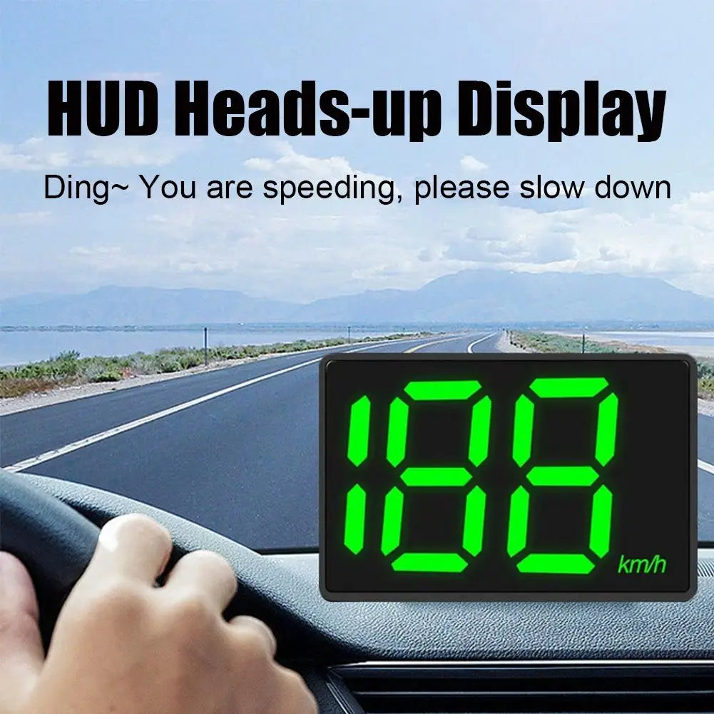 Universal Smart Gadget: GPS Car Speedometer with HUD Measurement Display; Speed KM/H. Experience in Improved V3G7