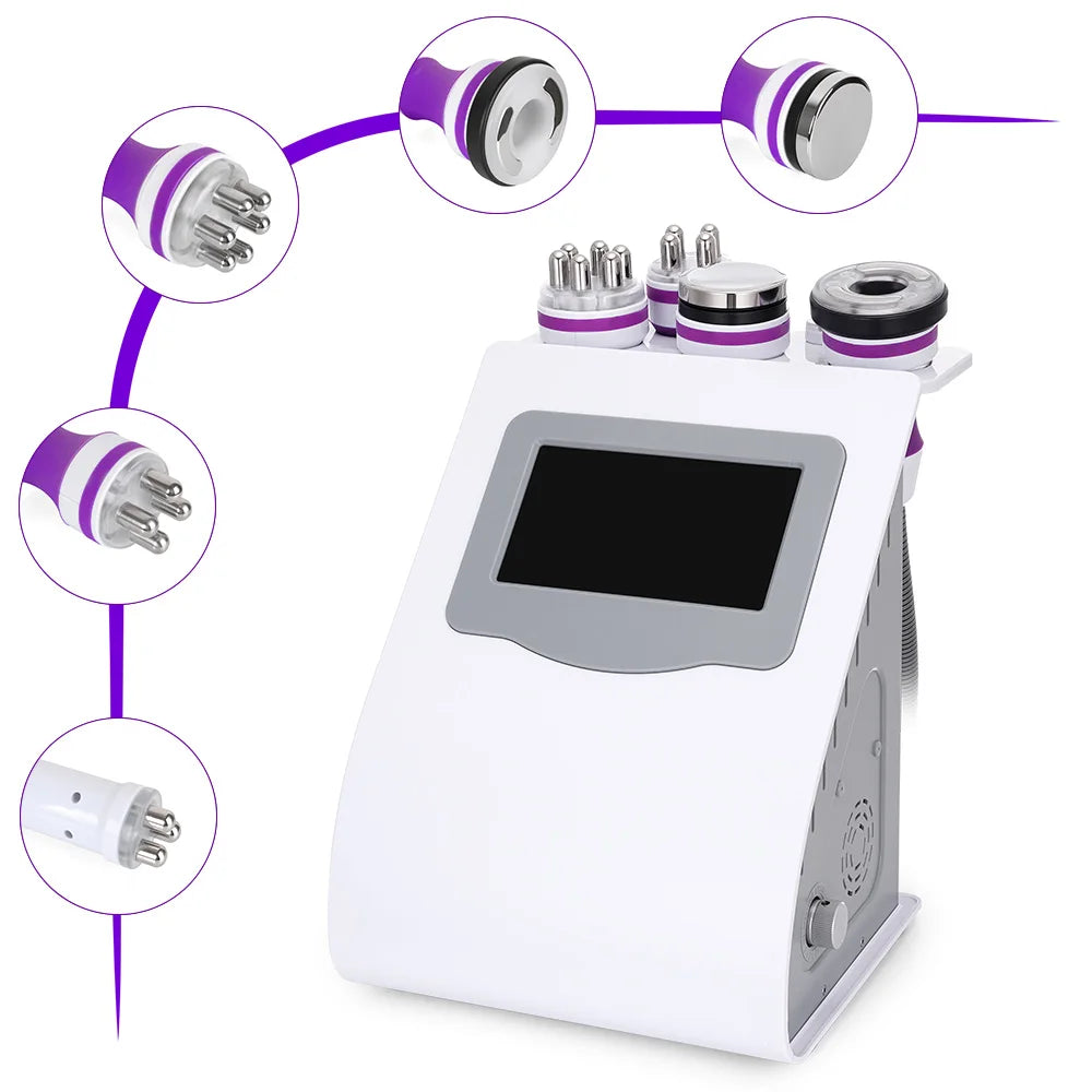 5 In1 Desktop Body  Suction Machine Removal Belly Grease & Armpit Massage Compatible with IT US ZA CN Plugs