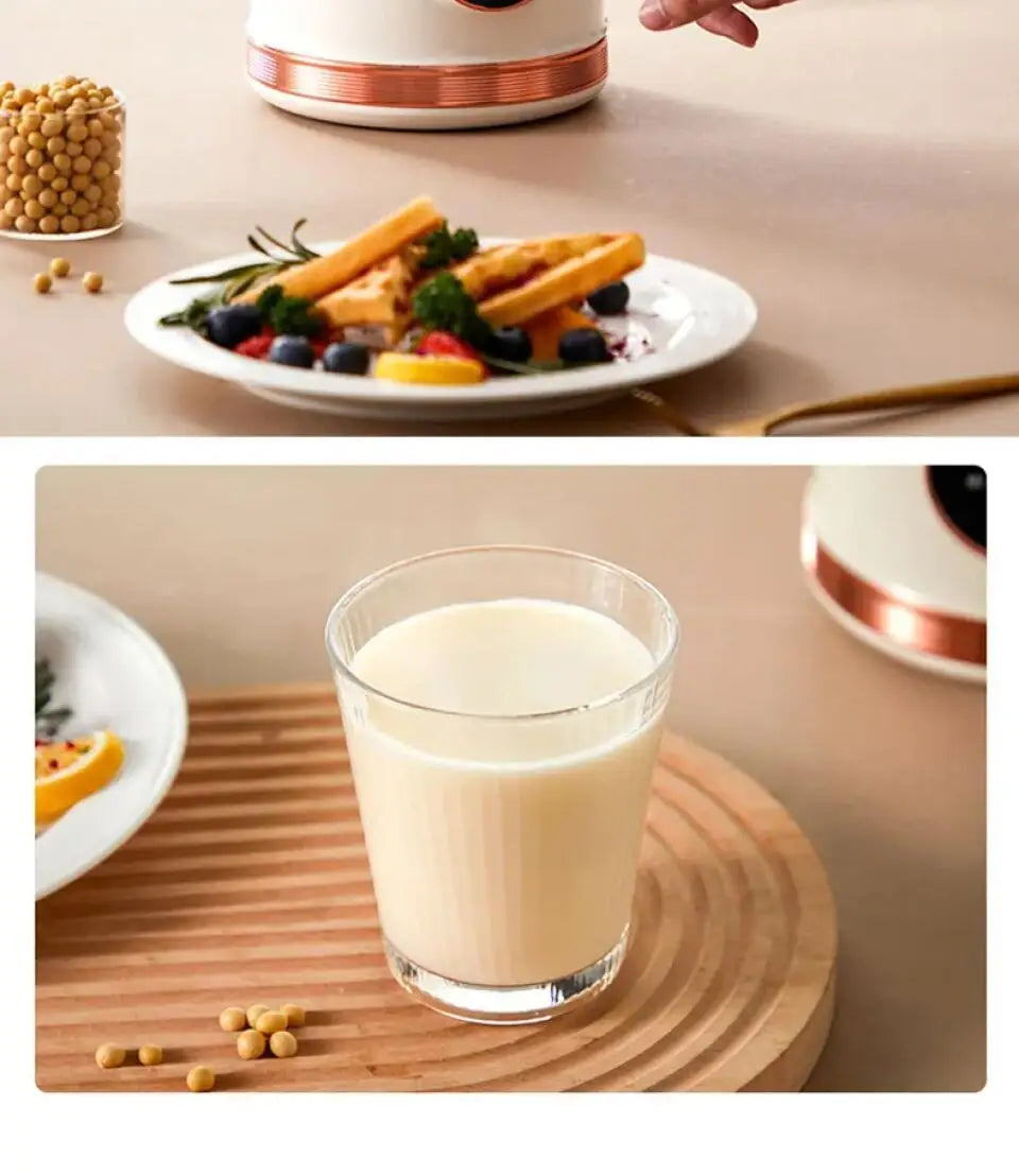 800ml/1500ml Soy Milk Machine Electric Juicer Blender Mixer Soybean Milk Maker High Speed Blenders 10 Blades Breakfast Machine