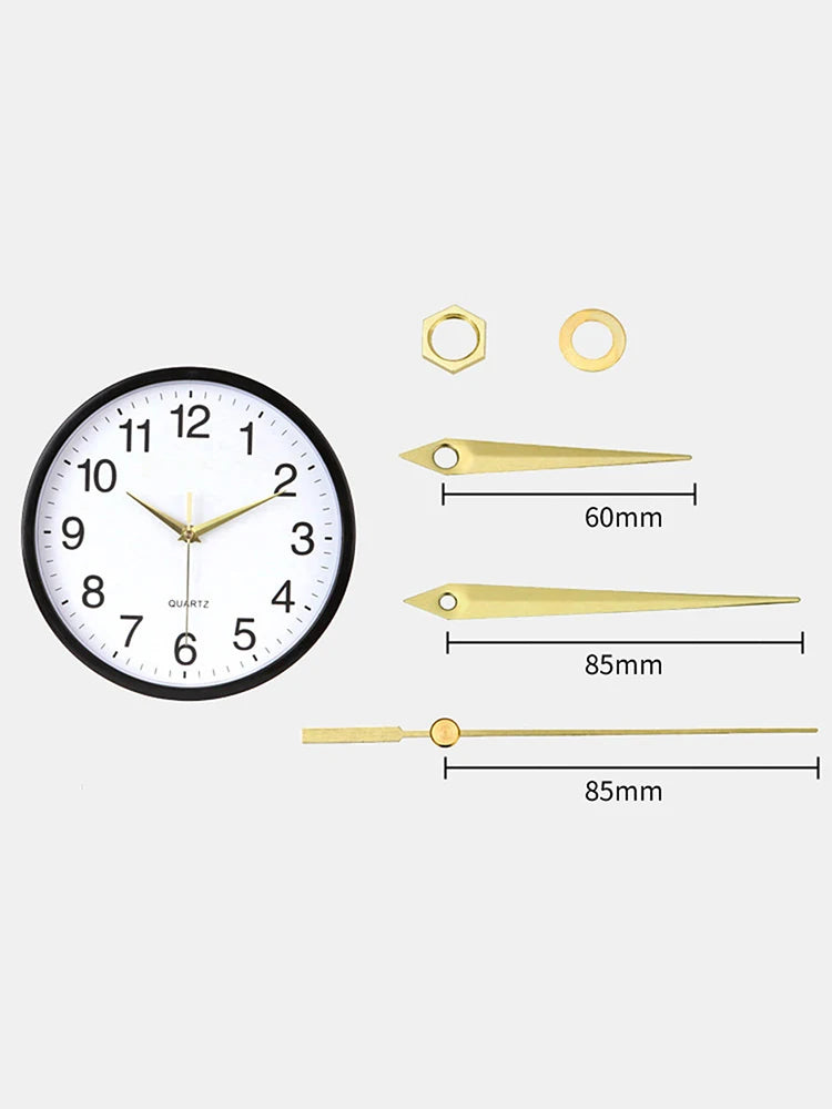 Clock Mechanism Silent Quartz Movement Machine Wall Hands Pointer Set Clockwork Table Hanging DIY Quartz Watch Repair Parts