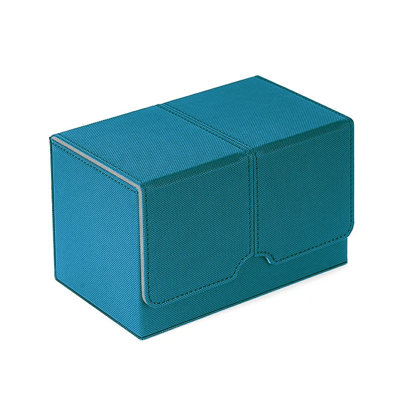 Card storage box card box big brand box solid color storage box top side installation toys games collection card for  Trading