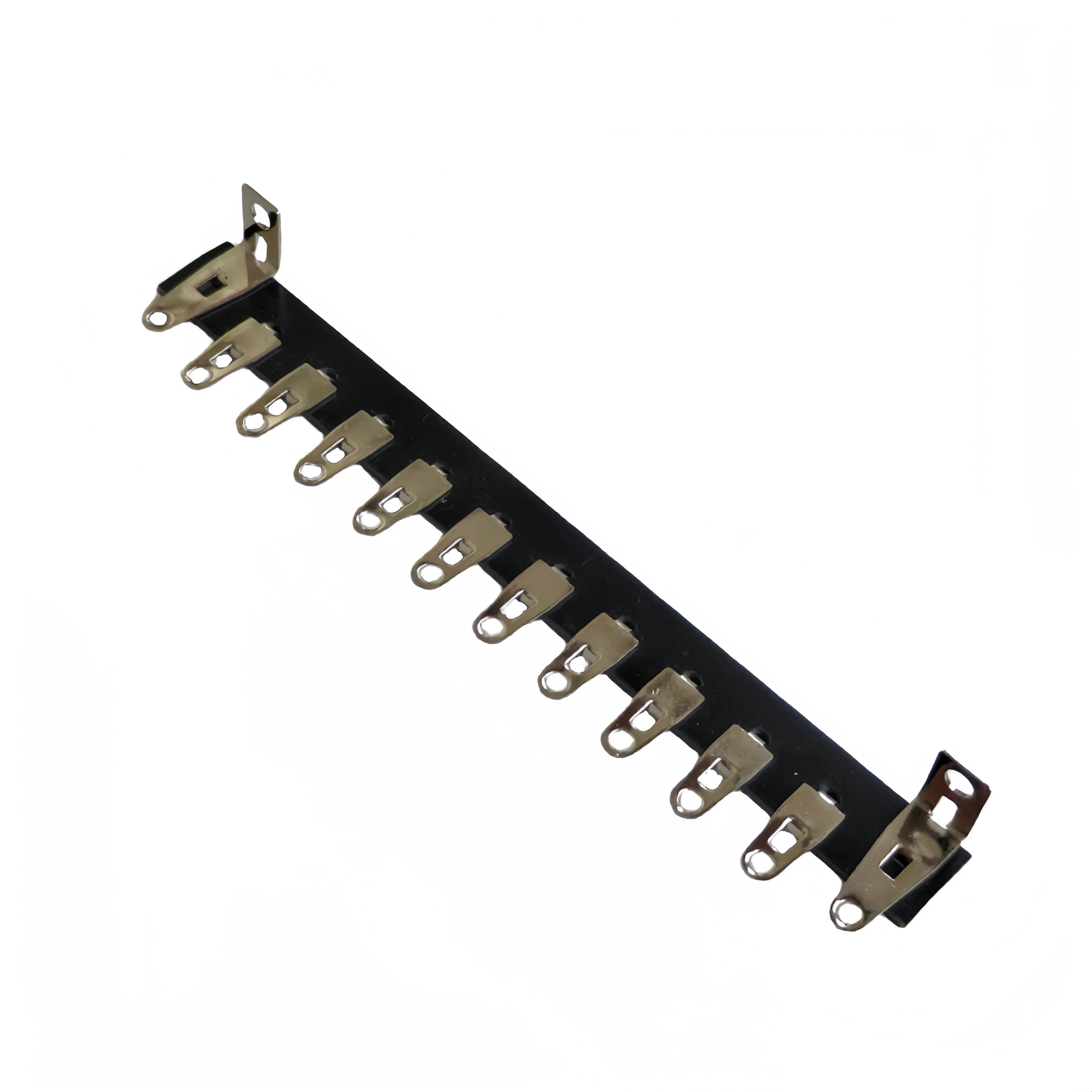 Ampmart 2-28Pins Tag Strip Silver Pins Plated Audio Strip Tag Board ,For Guitar Amplifiers HIFI DIY.