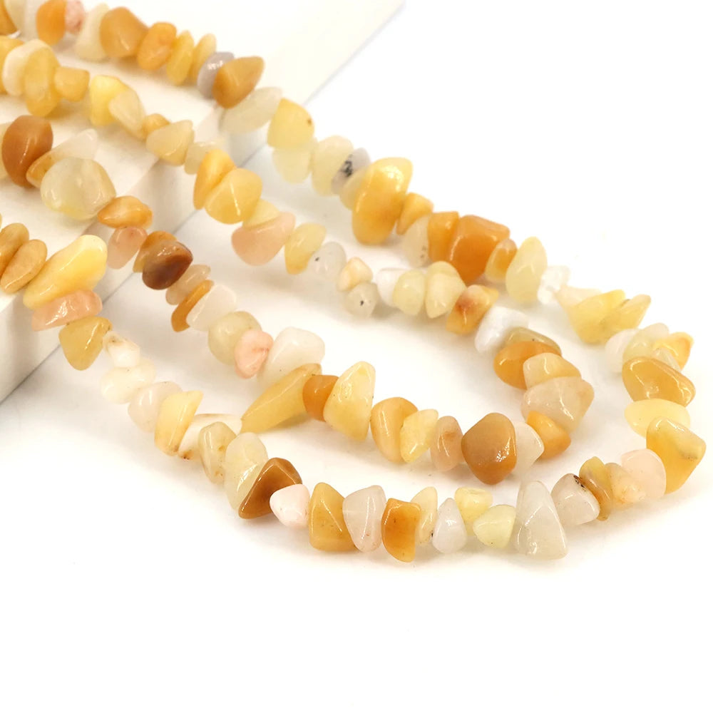 3-5mm/5-8mm Natural Garnet Amethyst Aquamarine Beads Irregular Freeform Chip Gravel Shape Stone Bead DIY Jewelry Making Bracelet