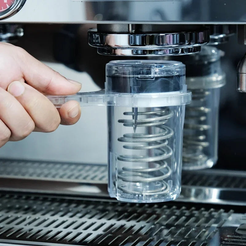 Espresso Machine Cleaning Device Spring Clean Coffee machine cleaning tools  backflush system