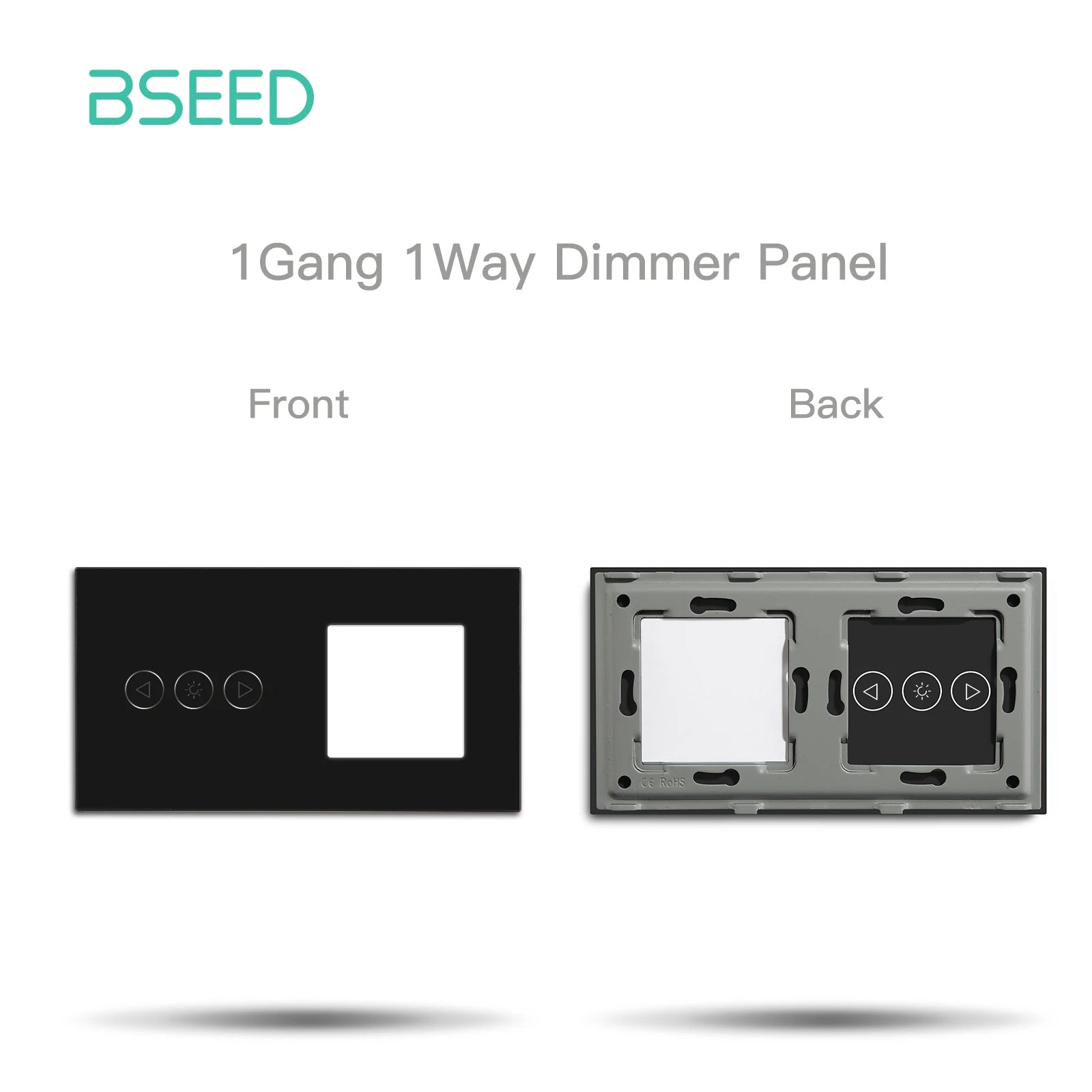 BSEED Wifi Roller Shutter Curtian Dimmer Touch Switches Glass Panel EU Socket Tuya Smart Plug Spare Parts DIY Free Combination