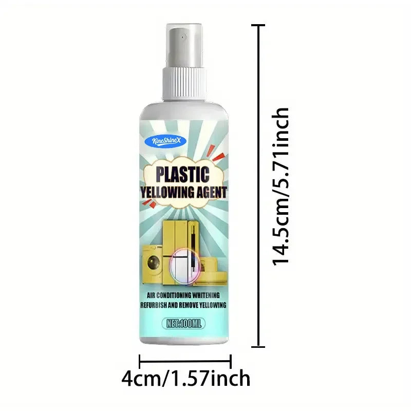 Plastic Remove Yellow Cleaning Agent Air Conditioning Lighting Fixtures Anti Yellowing Agent Furniture Renovation Cleaning